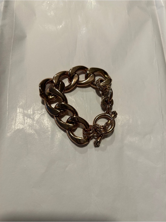 Juicy Couture Jewelry - Vintage Juicy Couture rose gold Chunky Link Bracelet